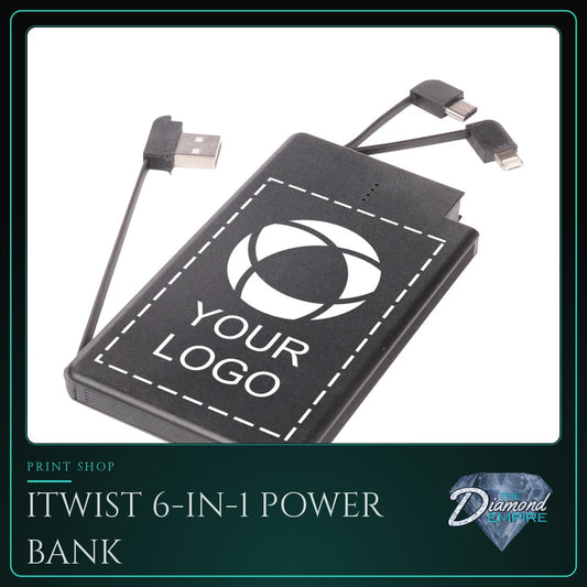 iTwist 6-in-1 Power Bank – 5000 mAh