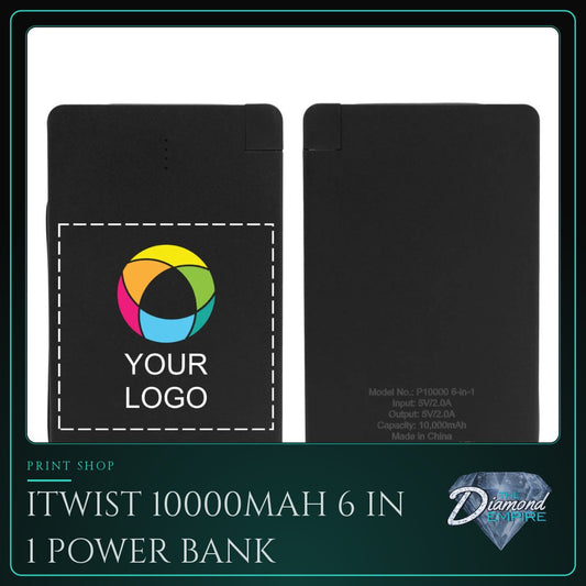 iTwist 10000mAh 6 in 1 Power Bank