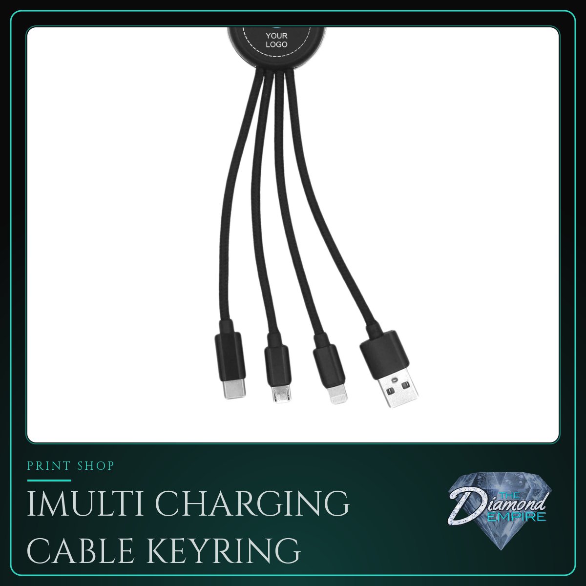 iMulti Charging Cable Keyring