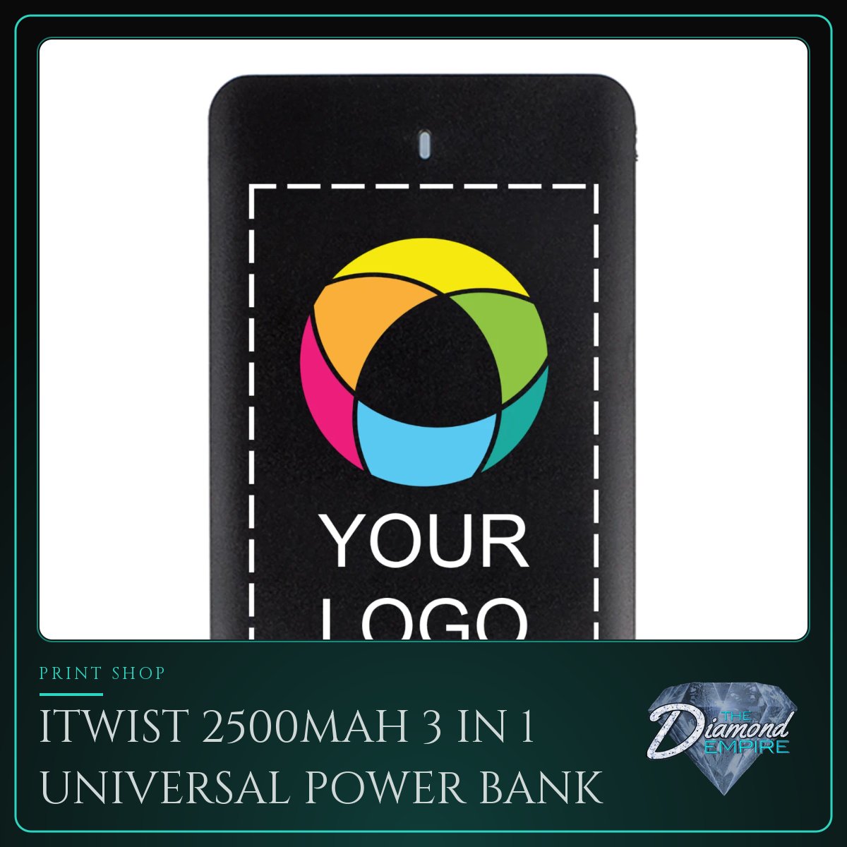 iTwist 2500mAh 3 in 1 Universal Power Bank