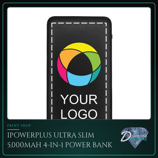 iPowerPlus Ultra Slim 5,000mAh 4-in-1 Power Bank