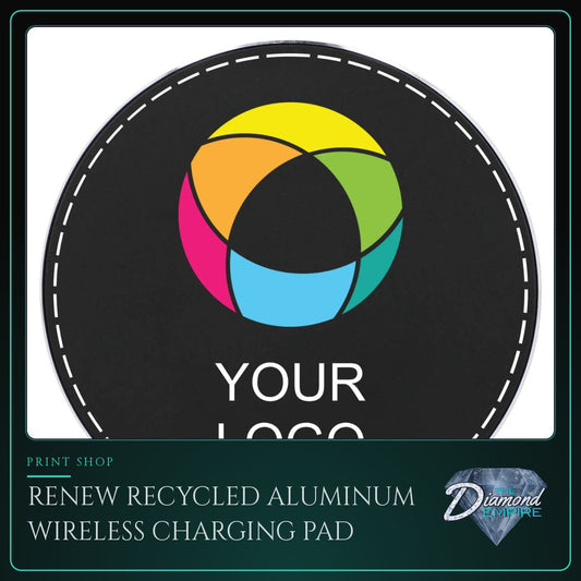Renew Recycled Aluminum Wireless Charging Pad – 15W