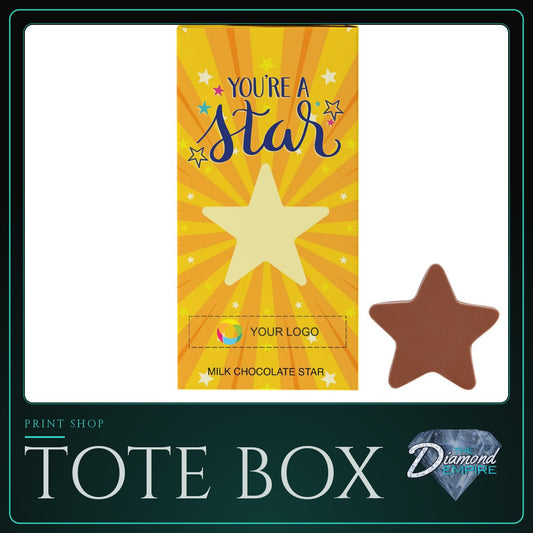 Tote Box – Milk Chocolate Stars