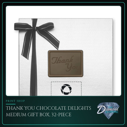 Thank You Chocolate Delights Medium Gift Box, 32-Piece