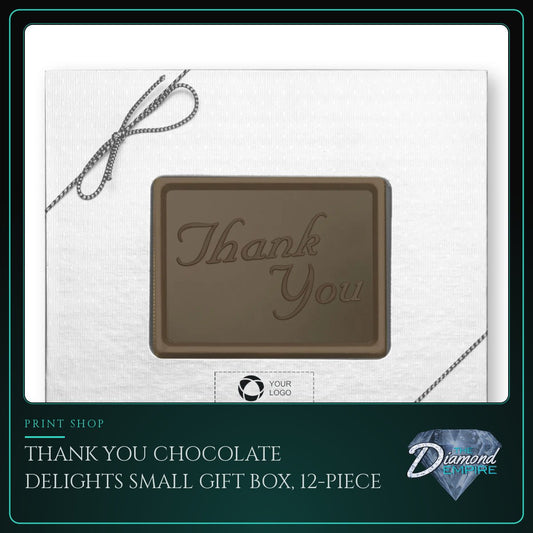 Thank You Chocolate Delights Small Gift Box, 12-Piece