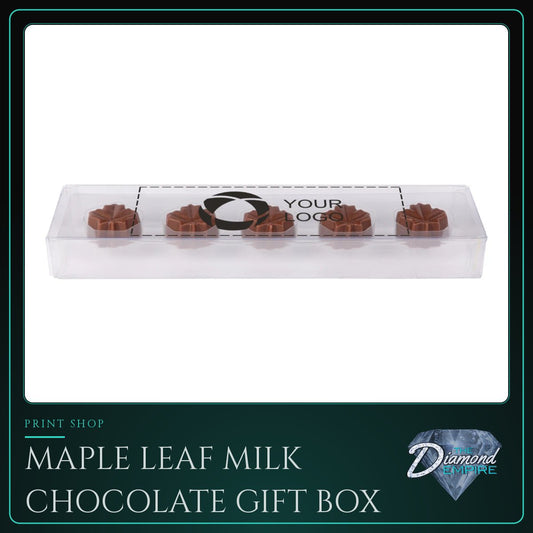 Maple Leaf Milk Chocolate Gift Box – 5 Pieces
