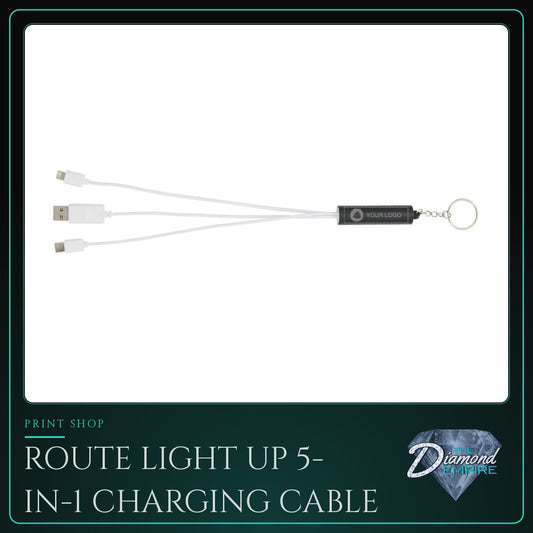 Route Light up 5-in-1 Charging Cable