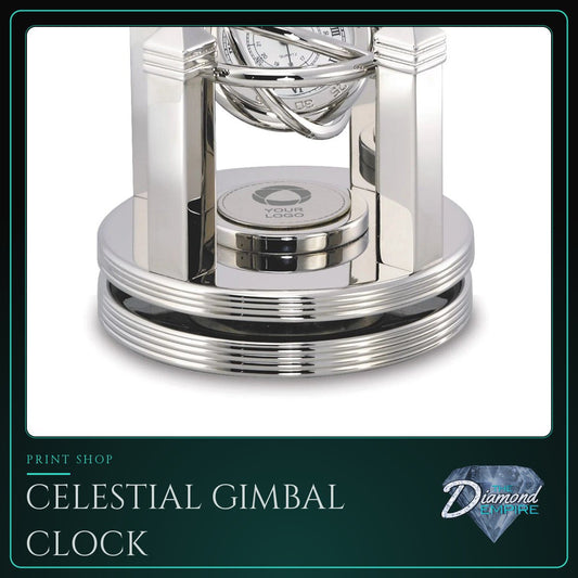 Celestial Gimbal Clock