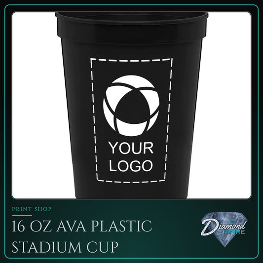 16 oz Ava Plastic Stadium Cup