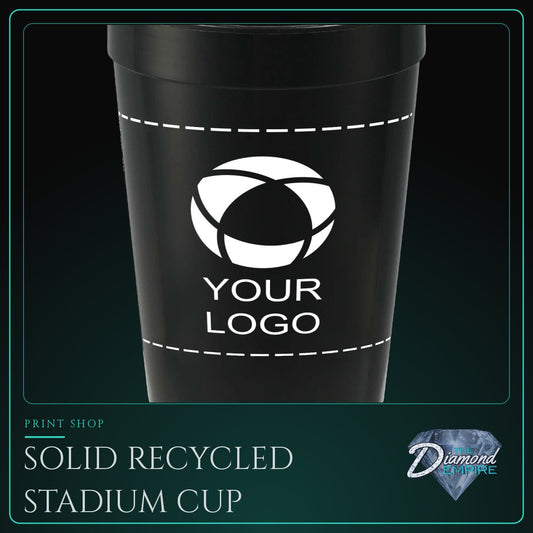 Solid Recycled Stadium Cup – 12 oz.