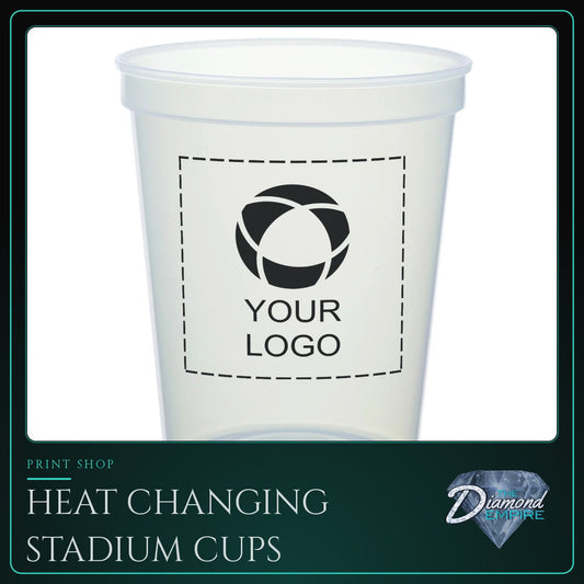 Heat Changing Stadium Cups – 16 oz.