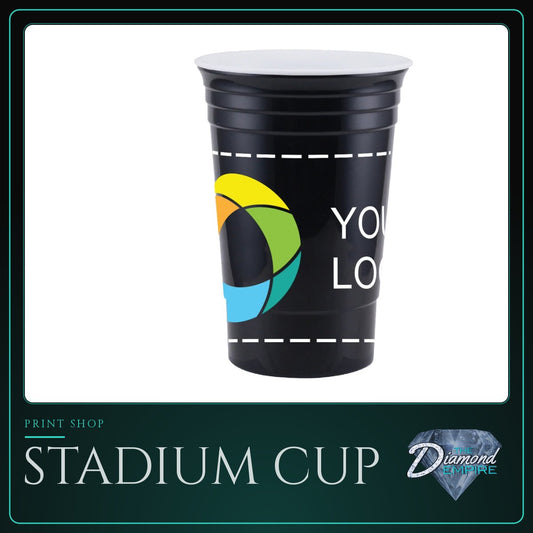 Stadium Cup with Full-Color Inkjet – 16 oz.