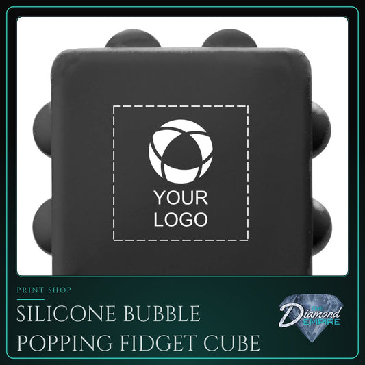 Silicone Bubble Popping Fidget Cube