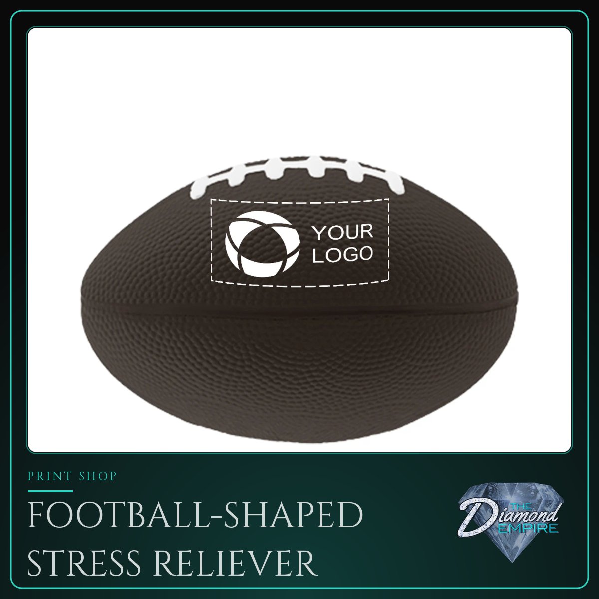 Football-Shaped Stress Reliever