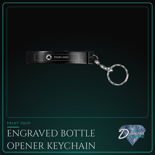 Engraved Bottle Opener Keychain