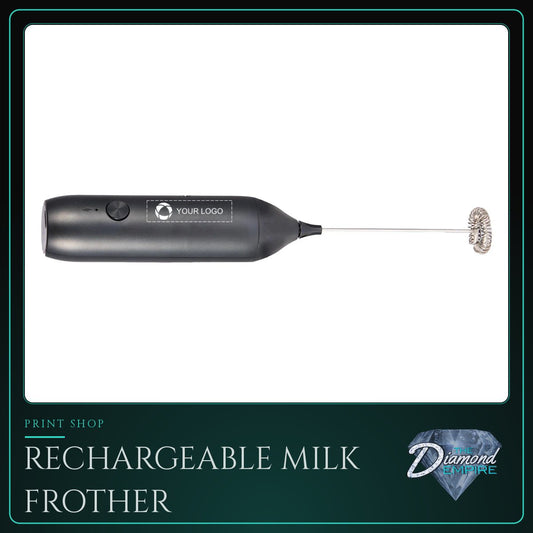 Rechargeable Milk Frother with Stand