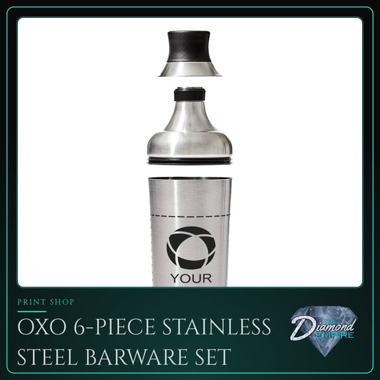 OXO 6-piece Stainless Steel Barware Set