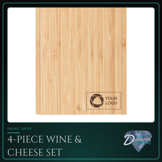 4-Piece Wine & Cheese Set