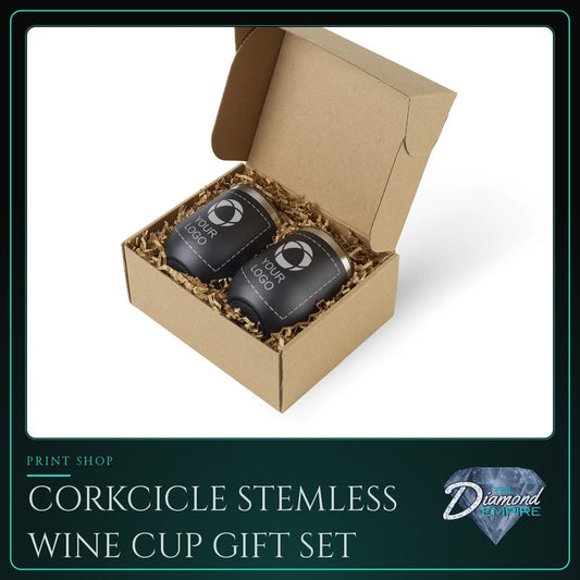 CORKCICLE Stemless Wine Cup Gift Set