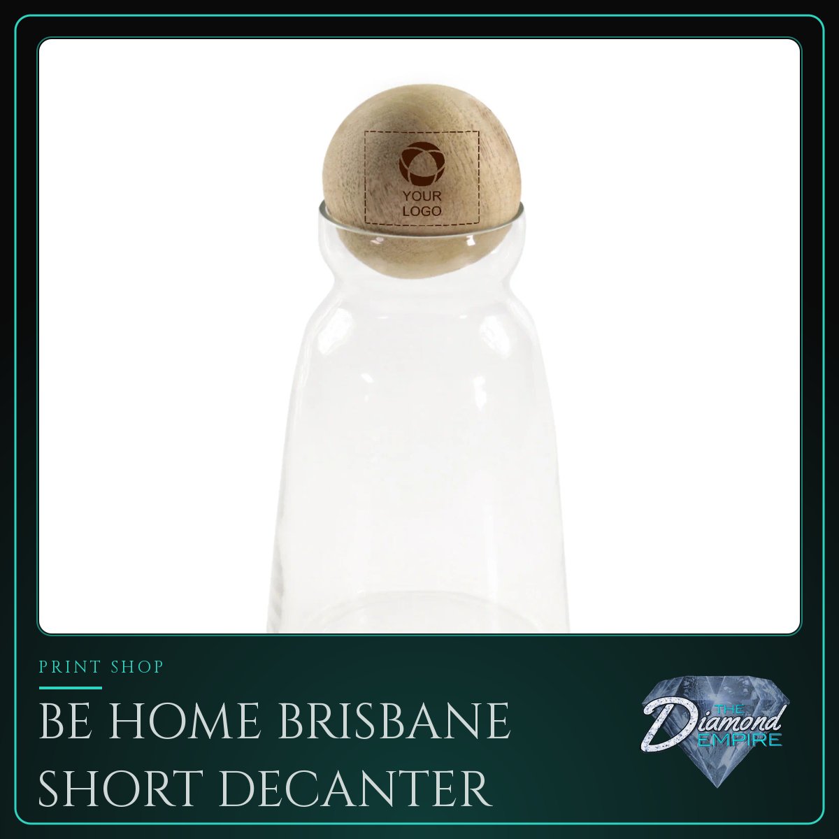 Be Home Brisbane Short Decanter