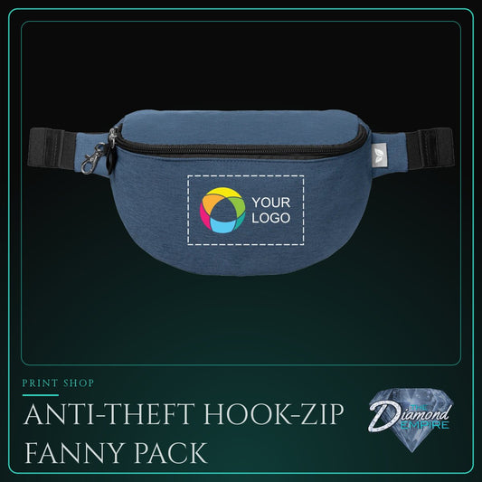 Anti-Theft Hook-Zip Fanny Pack