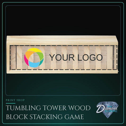 Tumbling Tower Wood Block Stacking Game