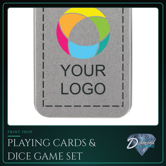 Playing Cards & Dice Game Set