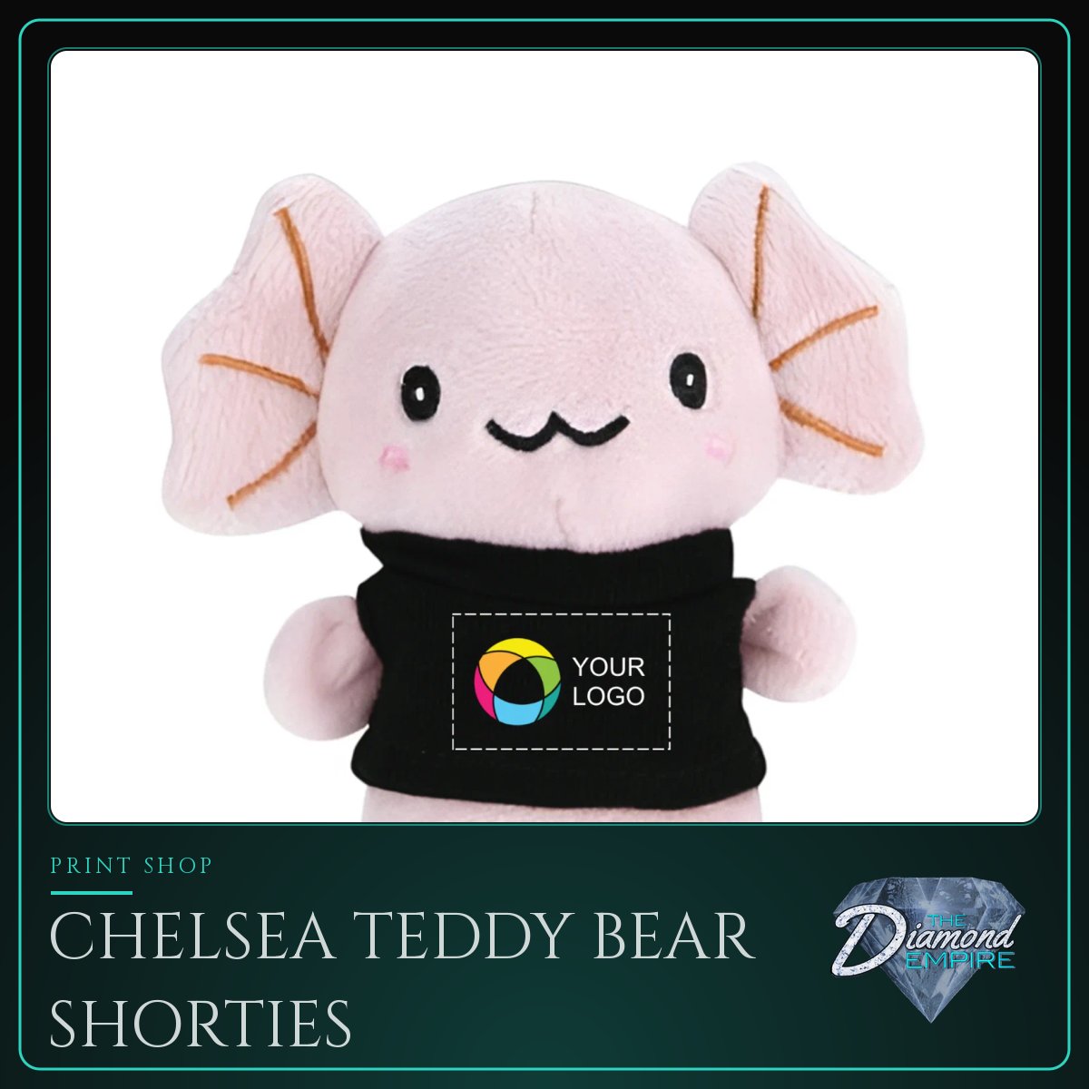 Chelsea Teddy Bear Shorties – 4" Plush