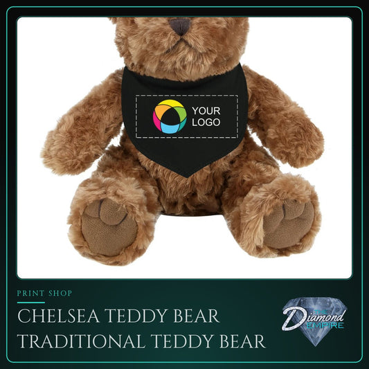 Chelsea Teddy Bear Traditional Teddy Bear – 11" Plush