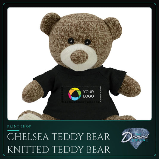 Chelsea Teddy Bear Knitted Teddy Bear – 7.5" Plush