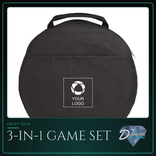 3-in-1 Game Set With Pop Up Corn Hole