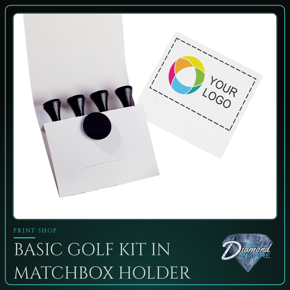 Basic Golf Kit in Matchbox Holder