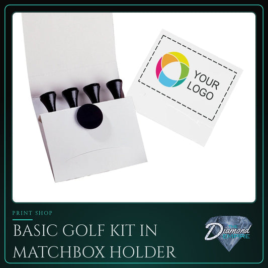 Basic Golf Kit in Matchbox Holder