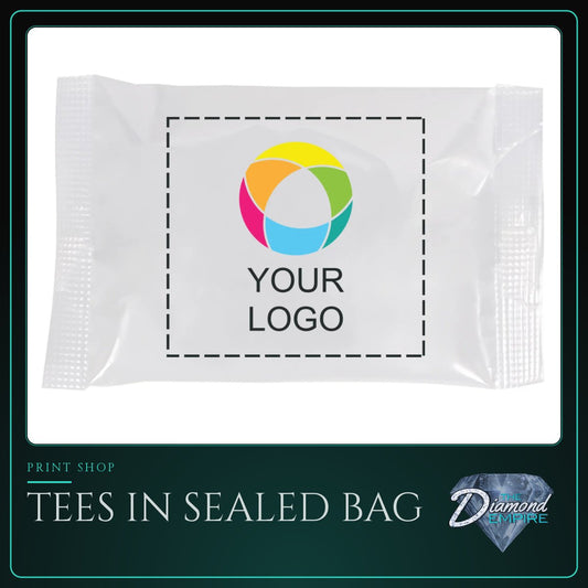 Tees in Sealed Bag