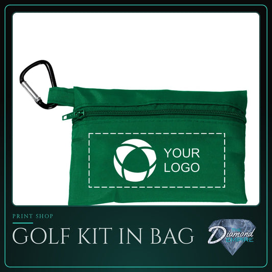 Golf Kit in Bag with Full-Color Print