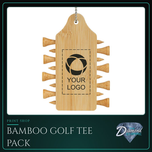 Bamboo Golf Tee Pack