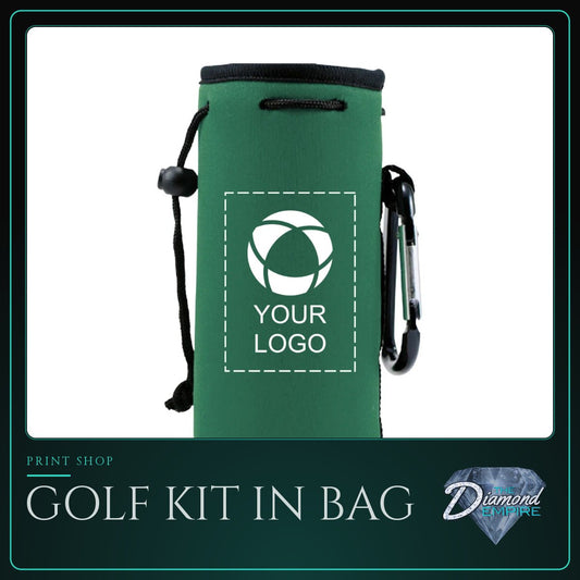 Golf Kit in Bag with Carabiner