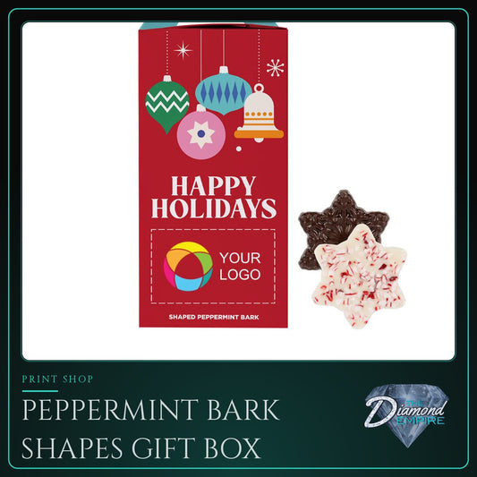 Peppermint Bark Shapes Gift Box