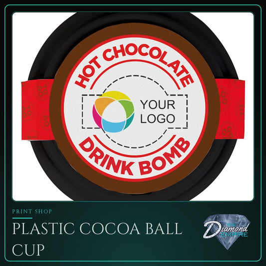 Plastic Cocoa Ball Cup – 12 oz.