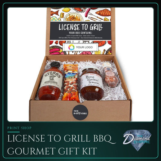 License to Grill BBQ Gourmet Gift Kit