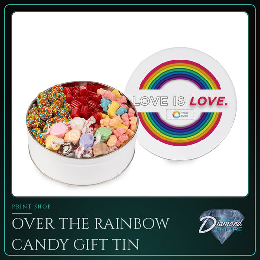 Over The Rainbow Candy Gift Tin