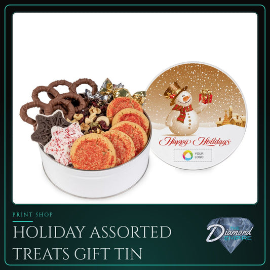 Holiday Assorted Treats Gift Tin
