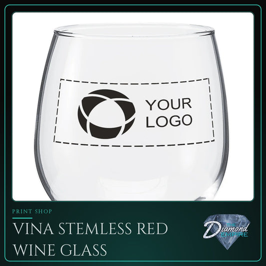 Vina Stemless Red Wine Glass – 16.75 oz.