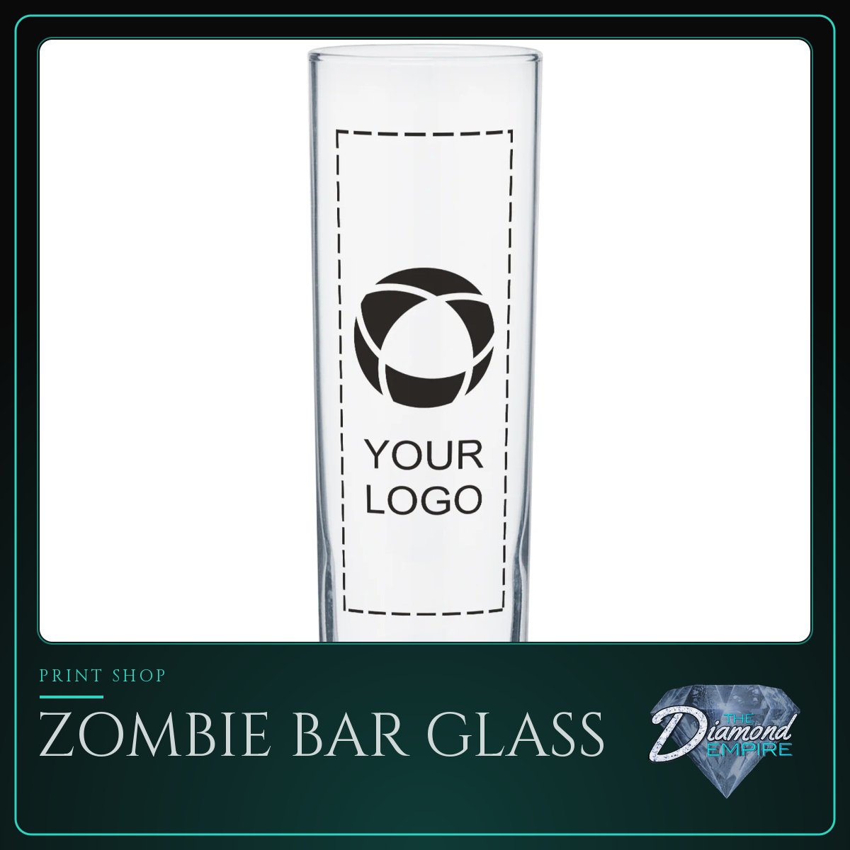 Zombie Bar Glass – 13.5 oz.