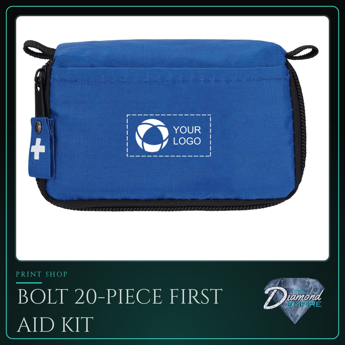 Bolt 20-Piece First Aid Kit with Alcohol Pads