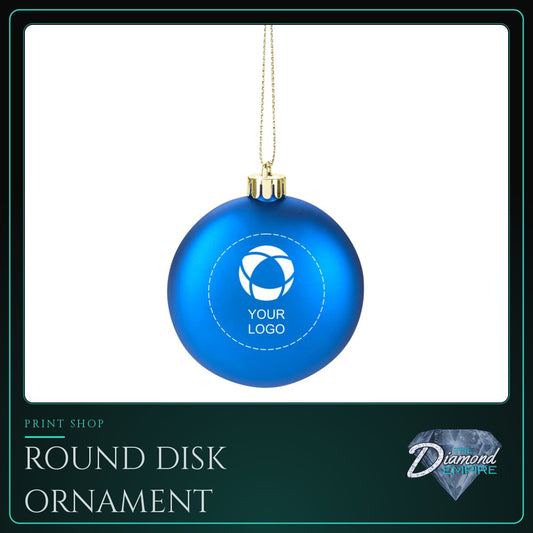 Round Disk Ornament
