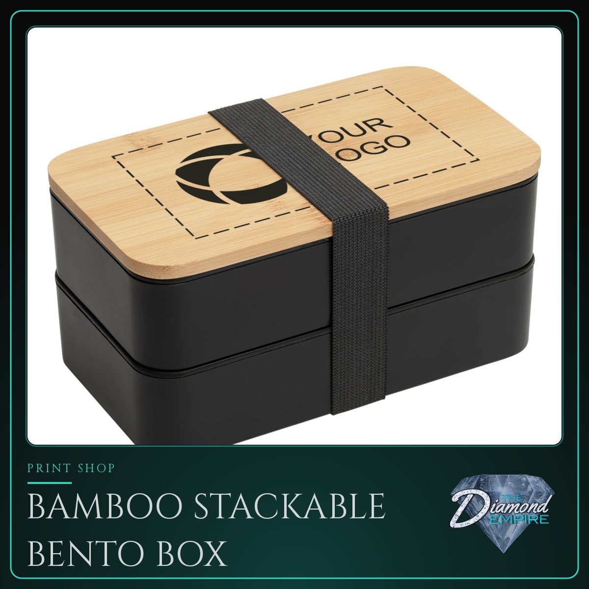 Bamboo Stackable Bento Box