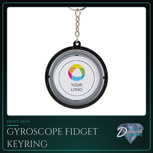 Gyroscope Fidget Keyring