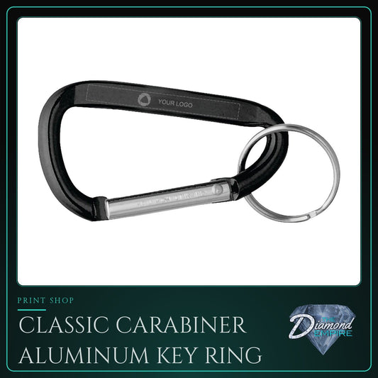Classic Carabiner Aluminum Key Ring