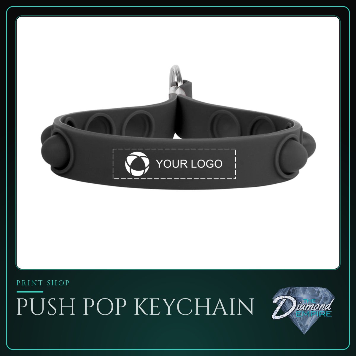 Push Pop Keychain